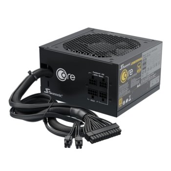 Захранване Seasonic Core SSR-650LM, 650W, Active PFC, 80 Plus Gold, 120mm вентилатор | JAR Computers Seasonic CORE GM-650