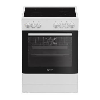 Готварска печка Indesit I6V5PMW, клас A, 66л. обем, 4 нагревателни зони, Click&Clean, Steam&Clean, бяла | JAR Computers Indesit I6V5PMW
