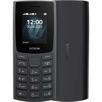 GSM Nokia 105 (2023)(черен), поддържа 2 SIM карти, 1.8" (4.57 cm) TFT дисплей, 79g | JAR Computers Nokia 105 2023 CHARCOAL 1GF019CPA2L04