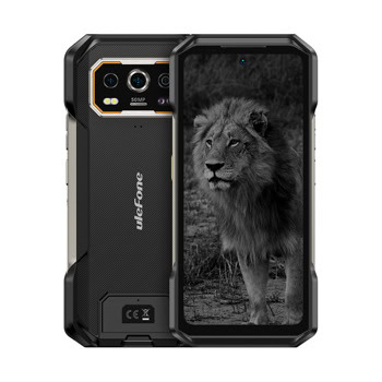 Смартфон Ulefone Armor 27 Pro 5G (черен), поддържа 2 SIM карти, 6.78" (17.22cm) Full HD+ IPS 120 Hz дисплей, осемядрен MediaTek Dimensity 6300 2.4 GHz, 12GB RAM, 256GB Flash памет (+microSD слот), 50 + 64 + 50 & 32 Mpix камери, Android | JAR Computers Ulefone Armor 27 Pro 5G 256/12GB Black