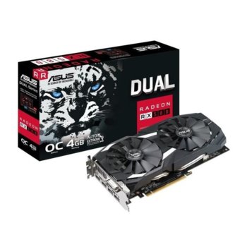 Видео карта AMD Radeon RX 580, 4GB, ASUS DUAL RX580 O4G, PCI-E 3.0, GDDR5, 256 bit, DVI, HDMI, DP | JAR Computers ASUS DUAL RX580 Black ASUS DUAL-RX580-O4G