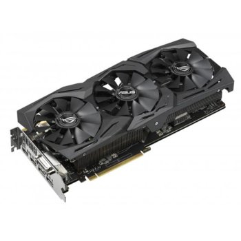 Видео карта GF GTX 1070 Ti Advanced edition, 8GB, Asus ROG-STRIX-GTX1070TI-A8G-GAMING, PCI-E 3.0, GDDR5, 256-bit, Display Port, HDMI, DVI | JAR Computers Asus ROG-STRIX-GTX1070TI-A8G-GAMING