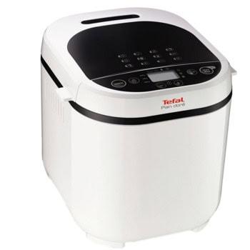 Хлебопекарна Tefal PF2101, 720W, 12 програми, вместимост до 1000g, бяла | JAR Computers Tefal PF210138 (PF210138)