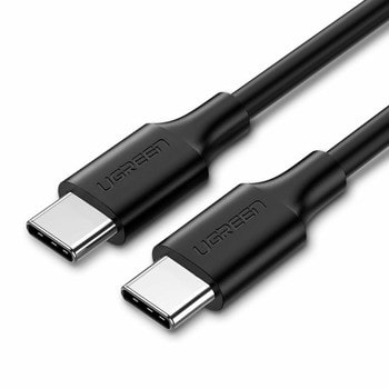 Кабел Ugreen US286, от USB C(м) към USB C(м), 3m, 60W, черен | JAR Computers Ugreen US286 3m 60788