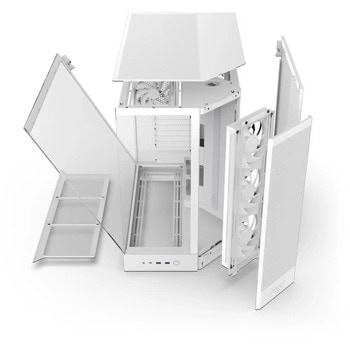 NZXT H9 Flow RGB White CM-H92FW-R1