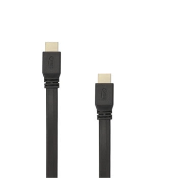 Кабел SBOX, HDMI(м) към HDMI(м), плосък, 1.5м, черен | JAR Computers кабел sbox hdmi-flat-15b