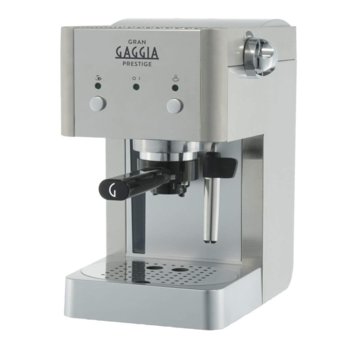 Кафемашина еспресо GAGGIA Gran Prestige, 1025 W, 15 bar, Crema филтър, инокс | JAR Computers GAGGIA Gran Prestige
