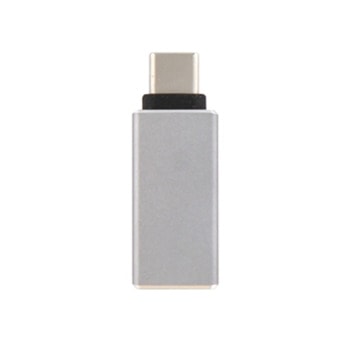 Адаптер TNB ADATCSG, USB-C(м) към USB-A(ж), сив | JAR Computers TNB ADATCSG