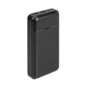 Външна батерия /power bank/ Rivacase VA2103, 30 000 mAh, черна, 1x USB-C, 2x USB-A, QC 3.0 | JAR Computers Rivacase VA2103