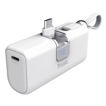 trust pacto 5.000 mah pocket powerbank 26105