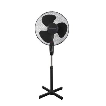 Настолен вентилатор Sapir SP 1760 BM, 40W, 3 степени, 40 cm диаметър, регулиране на височината, черен | JAR Computers Sapir SP 1760 BM black