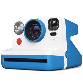 Фотоапарат Polaroid NOW Gen 2, моментални снимки, светкавица, автофокус, син image
