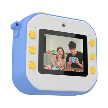 детски фотоапарат xmart p9 blue dinosaur