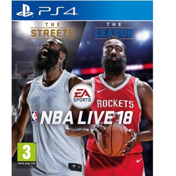 Игра за конзола NBA LIVE 18. за PS4 | JAR Computers NBA LIVE 18