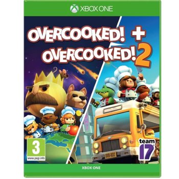 Игра за конзола Overcooked! + Overcooked! 2 - Double Pack, за Xbox One | JAR Computers Overcooked! Double Pack Xbox One