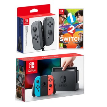 Switch Joy-Con, 1-2 Switch Red/Blue