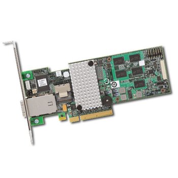 RAID Контролер LSI MegaRAID SAS 9280-4i4e,PCI-E 2.0 към mini-SAS (SFF8088) & mini-SAS (SFF8087), SATA/SAS 6Gb/s, 2 портов, 512MB RAM, поддържа RAID 0, 1, 5, 6, 10, 50, and 60 | JAR Computers LSI MegaRAID SAS 9280-4i4e LSI00209