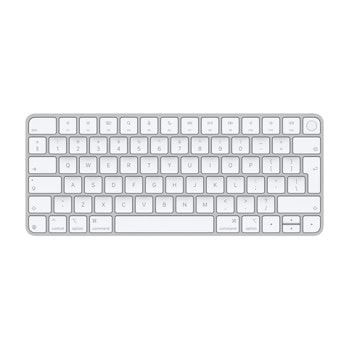 Клавиатура Apple Touch ID (MXCK3Z/A), безжична, мултимедийни бутони, бяла, USB, Bluetooth | JAR Computers Apple Touch ID MXCK3Z/A