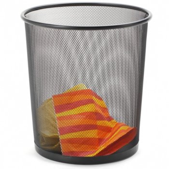Кошче за отпадъци, 12L, черно | JAR Computers Кошче за отпадъци 12L