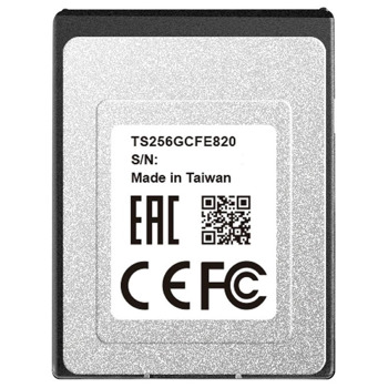 Transcend 256GB CFExpress Card Разопакован продукт