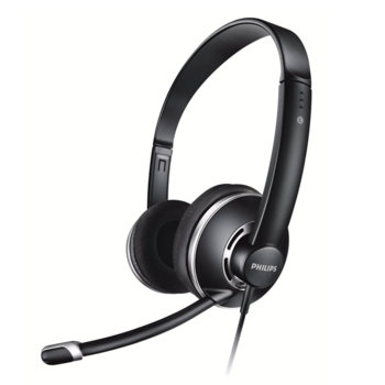 Слушалки Philips SHM7410, микрофон, 3м. кабел