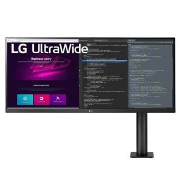Монитор LG 34WN780-B, 34" (86.36 cm) IPS панел, 75Hz, QHD, 5ms (GtG), 1000:1, 300 cd/m2, DisplayPort, HDMI | JAR Computers LG 34WN780-B