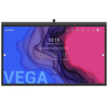 Интерактивен дисплей Newline VEGA TT-6522Z, 65" (165.1 cm) 4K/UHD LED сензорен дисплей, HDMI, DisplayPort, USB, USB C, LAN, RS232 | JAR Computers Newline VEGA TT-6522Z