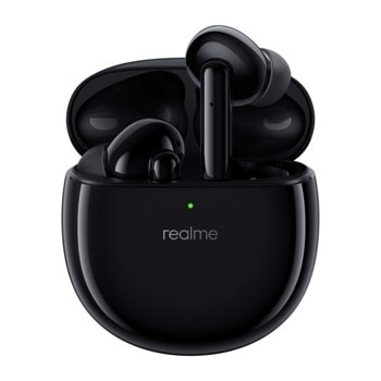 Слушалки Realme Air PRO, Bluetooth, микрофон, черни | JAR Computers REALME BUDS AIRPRO RMA210 BLACK
