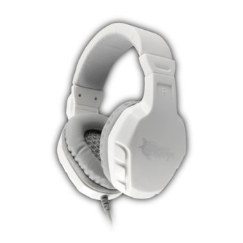 Слушалки SBOX White Shark Panther, микрофон, гейминг, бели | JAR Computers SBOX White Shark Panther (GHS-1641W/S) White