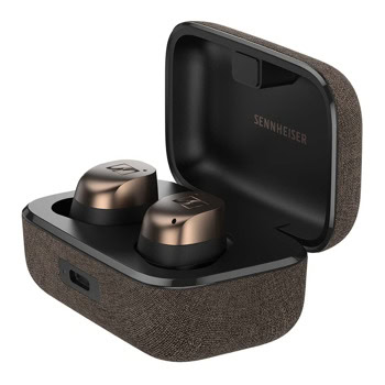 Слушалки Sennheiser Momentum True Wireless 4, безжични, Вluеtооth, микрофон, ANC шумопотискане, aptX Adaptive кодек, до 7.5 часа време на работа, кафяви | JAR Computers слушалки sennheiser momentum true wireless 4