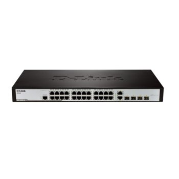 Switch D-Link xStack DES-3200-28 28Ports 10/100Mbp