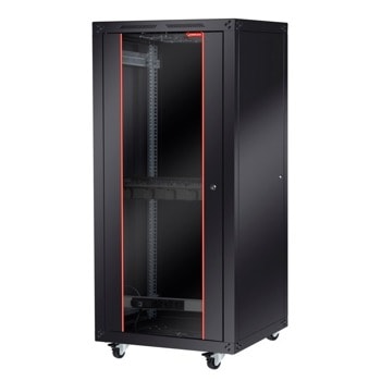 Комуникационен шкаф FORMRACK BETA-32U6060 19", 32U, 600x1651mm, товароносимост 600кг, черен | JAR Computers FORMRACK BETA-32U6060