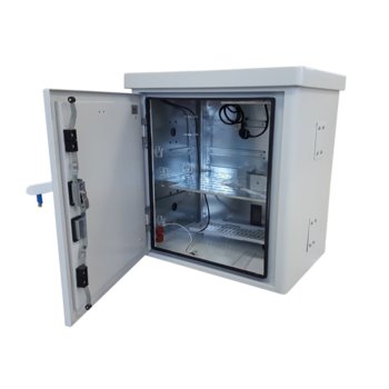 Комуникационен шкаф Mirsan MR.MOB04.03, за CCTV оборудване, 500 x 440 x 290 мм, двойни стени, охлаждащ модул, IP65 защита | JAR Computers Mirsan MR.MOB04.03