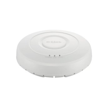 Точка за достъп D-Link DWL-3610AP, 2.4 GHz(300 Mbps)/5GHz(867Mbps), 1x LAN10/100/1000Base-T(PoE), 3dBi вътрешни антени | JAR Computers D-Link DWL-3610AP