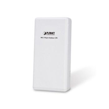 Точка за достъп Planet WNAP-6325, 2.4GHz(300Mbps), 1x LAN100, Passive PoE, 1x 12dBi Dual-Polarization вътрешна антена, IP55 защита | JAR Computers Planet WNAP-6325