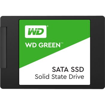 Памет SSD 120GB Western Digital Green WDS120G2G0A, SATA 6Gb/s, 2.5"(6.35 см), скорост на четене 545MBs, скорост на запис 465MBs image