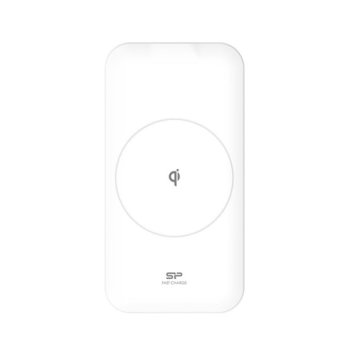 Silicon Power QI210, Qi, 7.5/10W, бяло