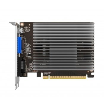 Видео карта GeForce GT 730, 4GB, Gainward SilentFX, PCI-E 2.0, GDDR5, 64-bit, mHDMI, DVI, VGA | JAR Computers GAINWARD GeForce GT 730 4096MB D5 SilentFX