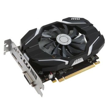 Видео карта GF GTX 1050 OC, 2GB, MSI GeForce GTX 1050 2G OC, PCI-E 3.0, GDDR5, 128 bit, DP, HDMI, DVI | JAR Computers MSI GeForce GTX 1050 2G OC