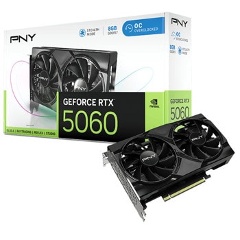 PNY GeForce RTX 5060 Dual Fan OC | JAR Computers PNY GeForce RTX 5060 Dual Fan OC