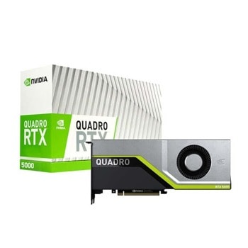 Видео карта Nvidia Quadro RTX5000, 16GB, PNY NVIDIA Quadro RTX5000, PCI-E 3.0, GDDR6, 256bit, DisplayPort image