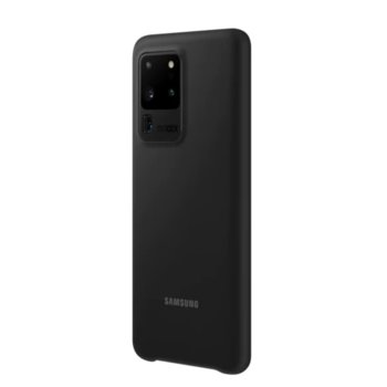 Samsung Silicone Cover Galaxy S20 Ultra black