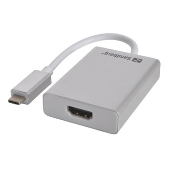 Sandberg 136-12 USB 3.1 Type C(м) към HDMI(ж)