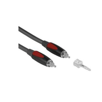Кабел оптичен HAMA ODT-ODT, SPDIF(м) към SPDIF(м), 0.75м | JAR Computers HAMA ODT-ODT 0.75м оптичен кабел