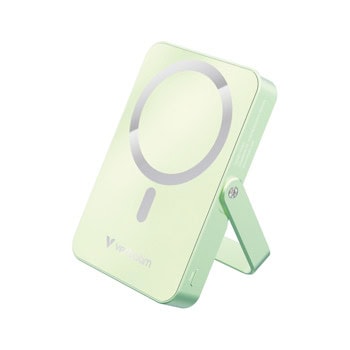 Външна батерия /power bank/ Verbatim Charge 'n' Go, 10 000mAh, зелена, 1x USB-C, безжично зареждане MagSafe, 15W | JAR Computers Verbatim Charge 'n' Go 10000mAh Green 32259