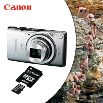 Canon Digital IXUS 275 HS Silver 8GB microSDHC