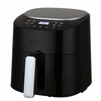 Фритюрник с горещ въздух Oliver Voltz OV51980O Black, 4.2 л. вместимост, 8 програми, LED дисплей, 1300W | JAR Computers Oliver Voltz OV51980O Black