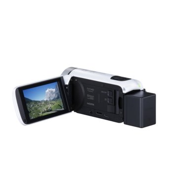 Canon LEGRIA HF R806 White + Sony 64GB Micro SD