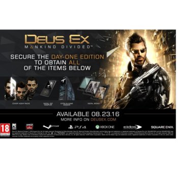 Deus Ex: Mankind Divided Day 1 Edition