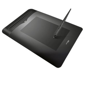 TRUST eBrush Widescreen Tablet с 204 x 127 mm активна площ | JAR Computers TRUST eBrush Widescreen Tablet 8"x5"